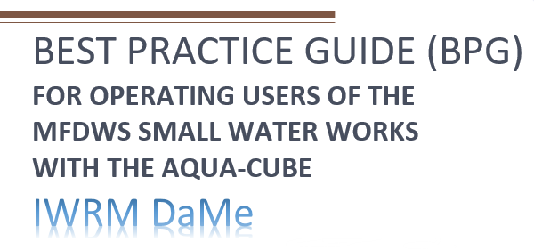 Mehr über den Artikel erfahren IWRM DaMe : Best Practice Guide (BPG)